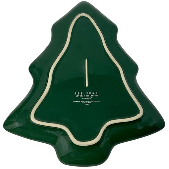 Rae Dunn The Giving Plate Christmas Tree NEW! - Picture 2 of 4